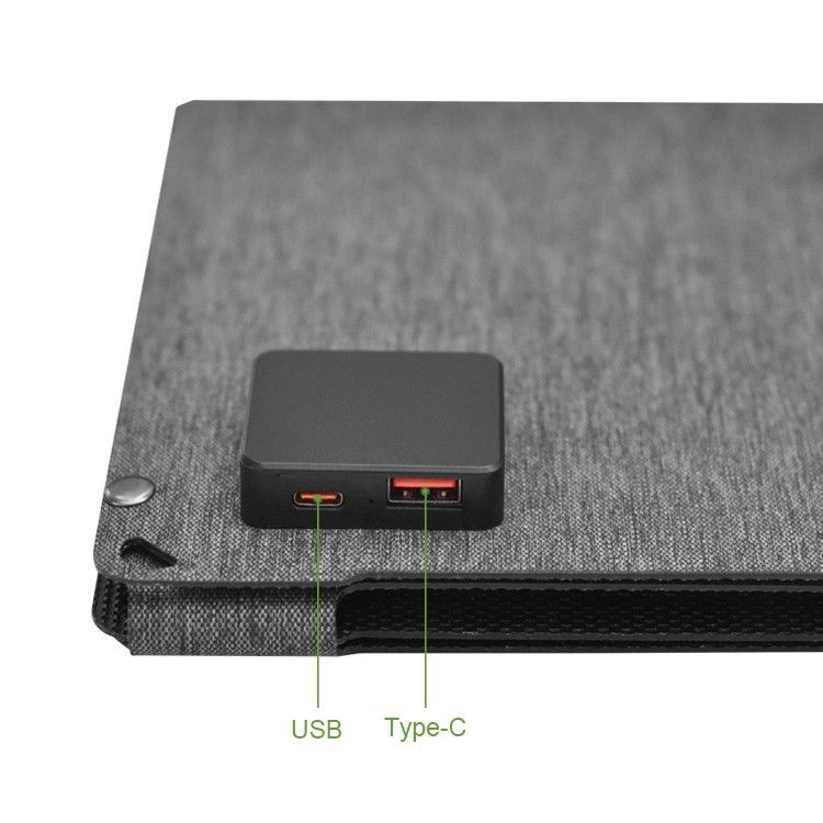 30W 12V 折りたたむ太陽光パネル ポータブル 携帯電話 充電 の 必要 な ツール