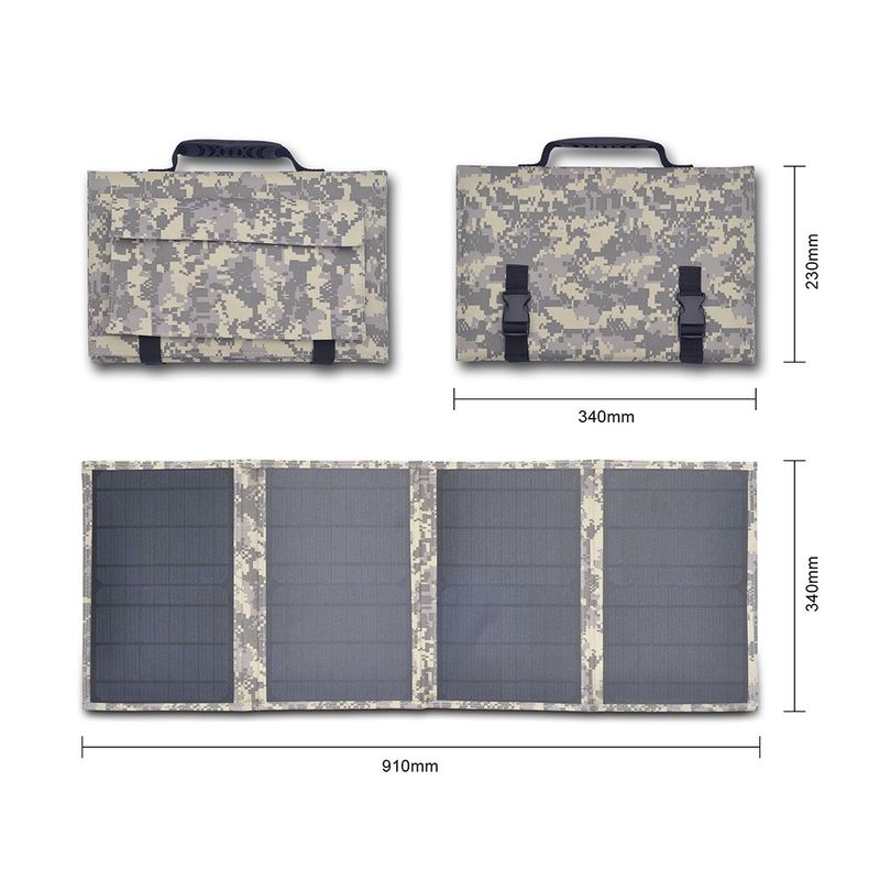 70w 80w 折りたたむ太陽電池パネル充電器 CE/FCC/ROHS/PSE 屋外活動用認定
