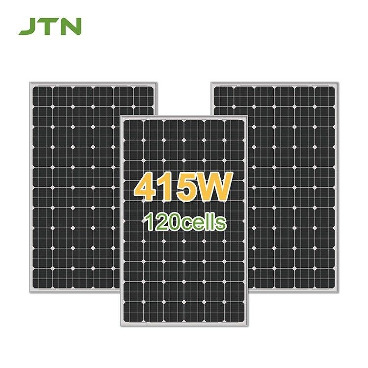 400Wの半電池式太陽光パネルとIP67のジャンクションボックス