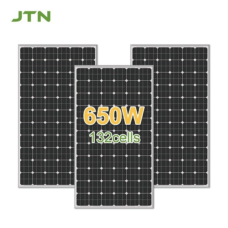 防水 IP65 JTN 210mm 太陽電池 PV モジュール 660W シングル付き モノソーラーパネル