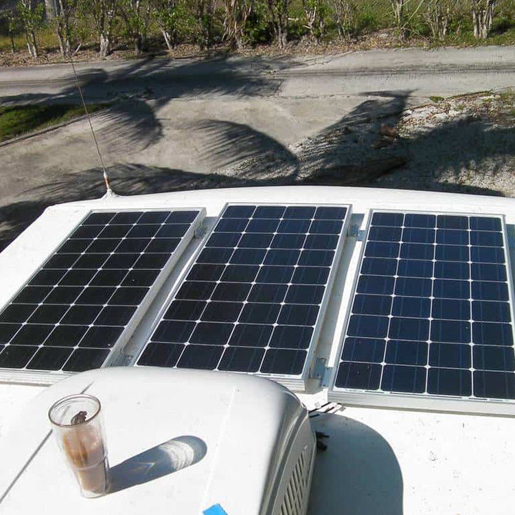 モノクリスタル太陽電池 薄膜光電パネル 250ワット 18V 30V 36V RVエネルギー